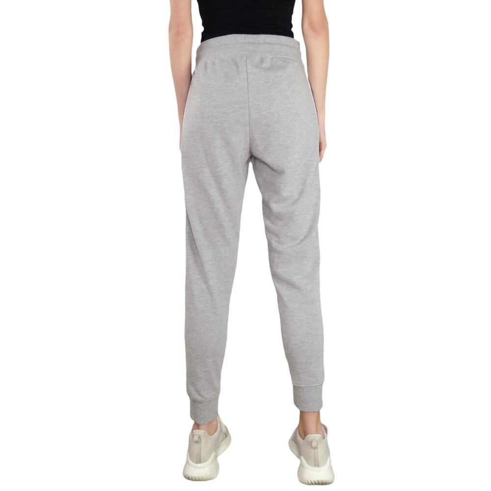 Y2k Bebe Gray & Black Logo Jogger Sweatpants Large - Picture 3 of 8